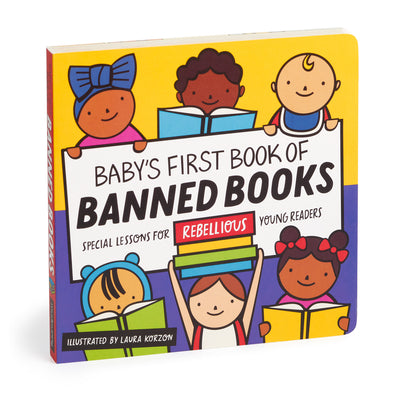 Baby's First Book of Banned Books by Mudpuppy & Laura Korzon  (Artist)
