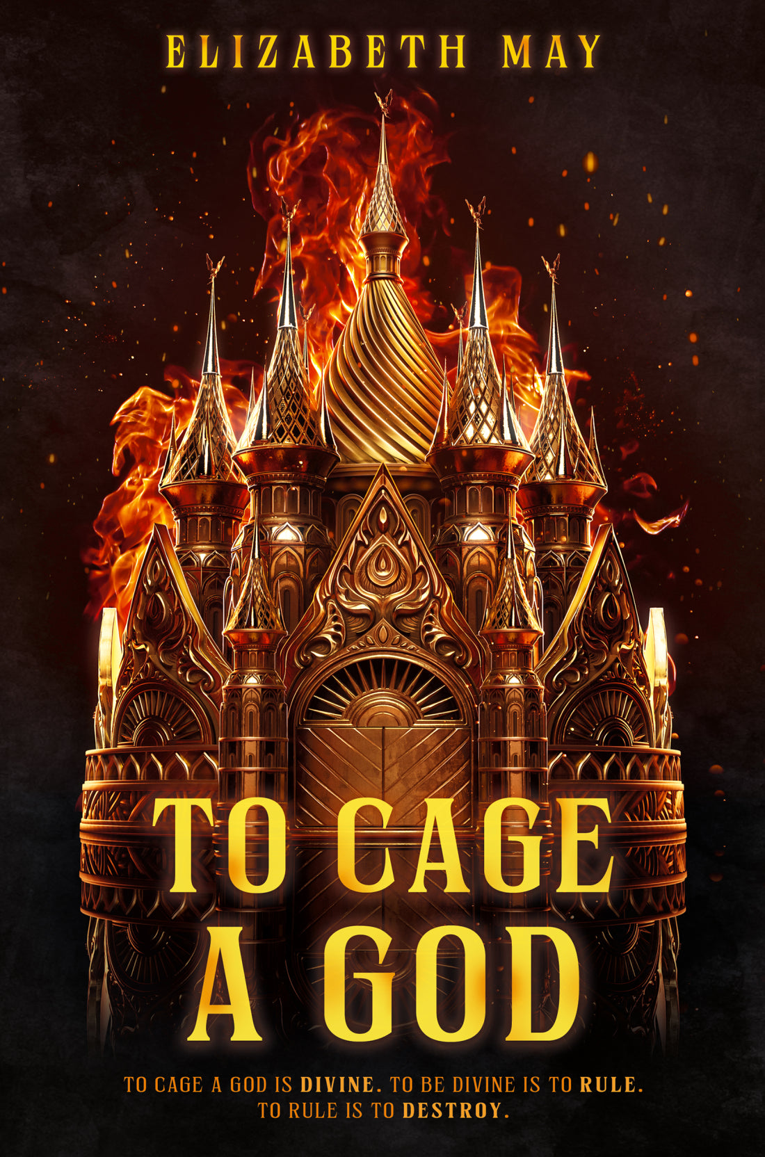 To Cage a God (These Monstrous Gods #1) by Elizabeth May