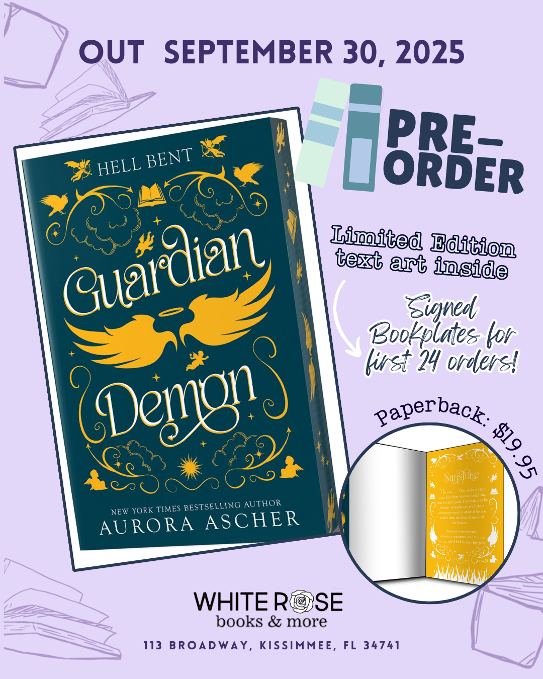 PREORDER: Guardian Demon: Deluxe Limited Edition by Aurora Ascher