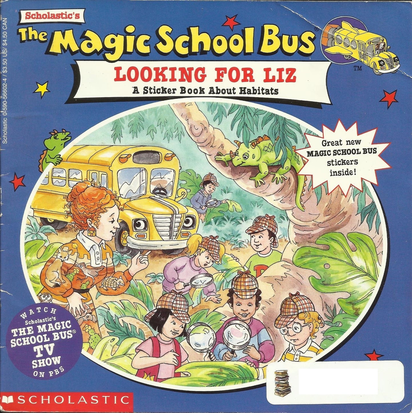 The Magic School Bus: Looking for Liz by Joanna Cole