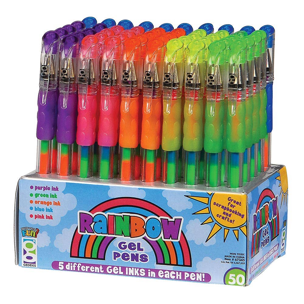 Geddes: Rainbow Gel Pen
