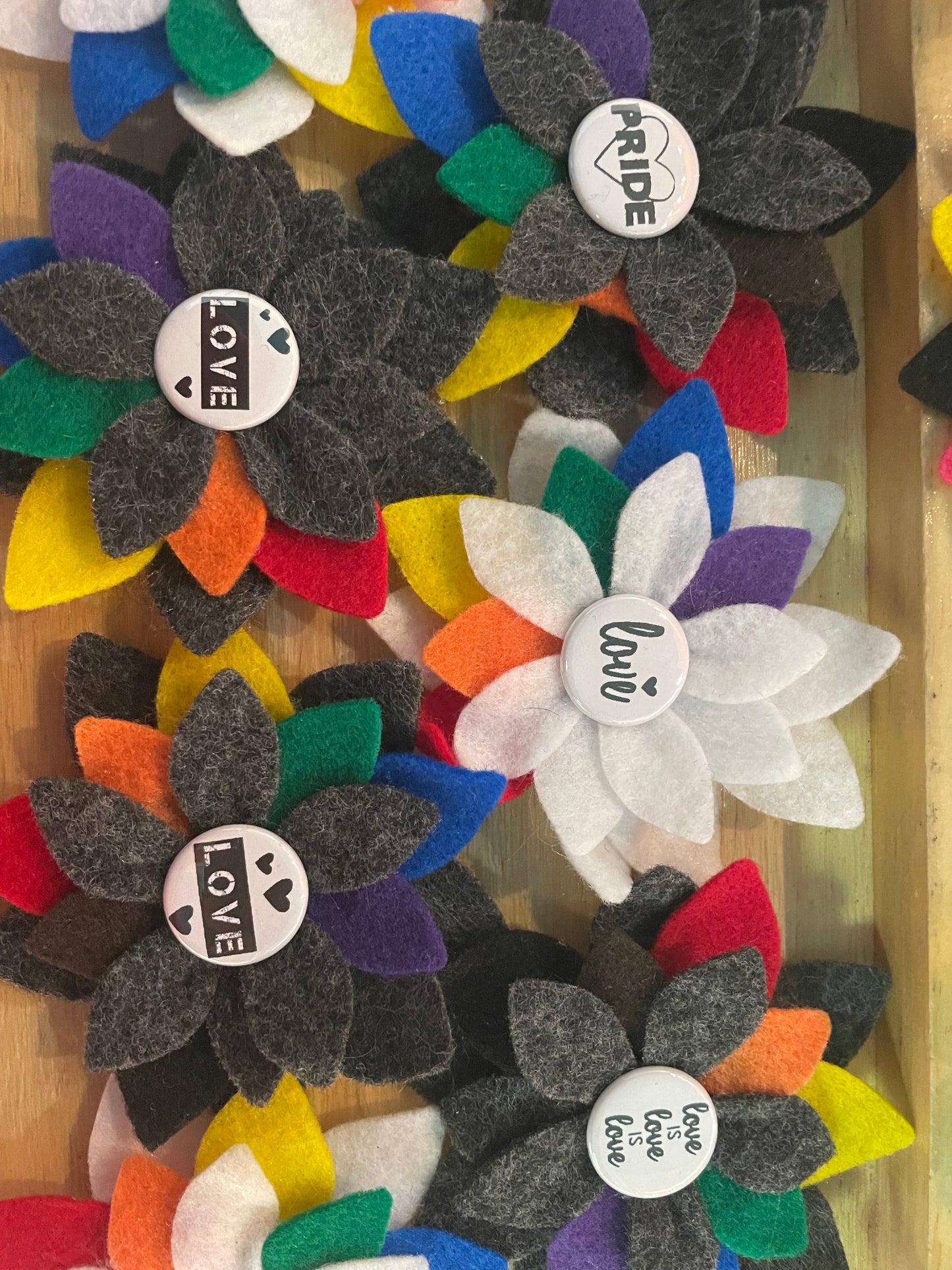 Pride Flower Magnets