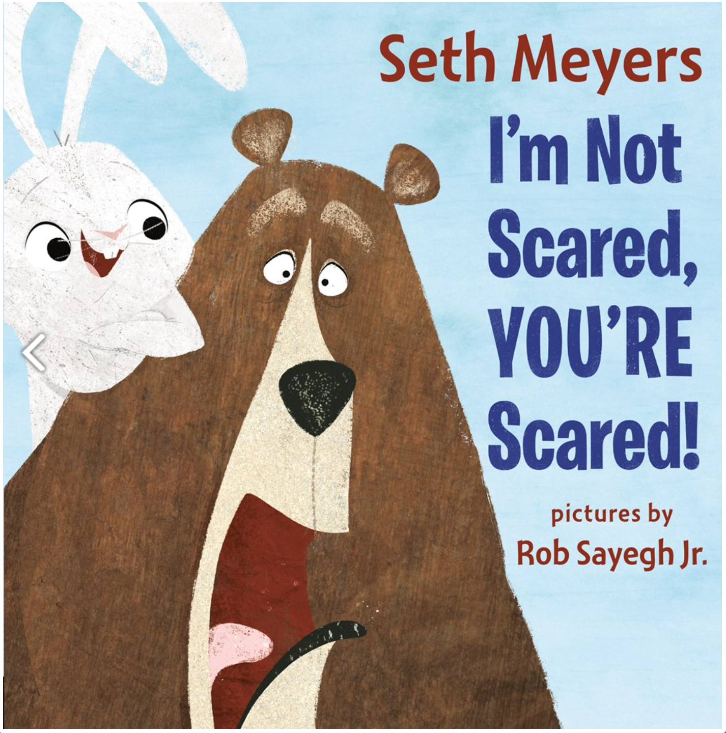 I'm Not Scared, You're Scared! By Seth Meyers, Pictures by Rob Sayegh Jr.