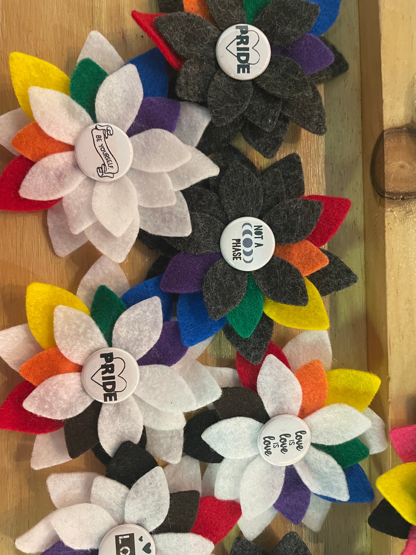 Pride Flower Magnets