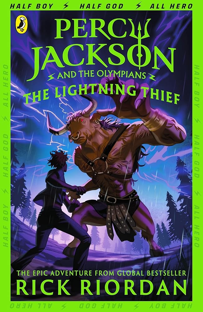 Percy Jackson and the Lightning Thief (Book 1) cover image