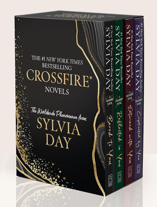 Sylvia Day Crossfire Series 4-Volume Boxed Set: Bared to You/Reflected in You/Entwined with You/Captivated by You cover image