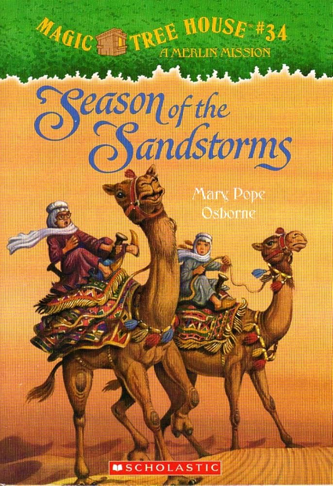 Seasons of the Sandstorms (Magic Tree House, A Merlin Mission) cover image