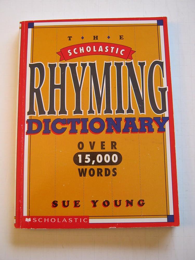 Scholastic Rhyming Dictionary (pb) cover image