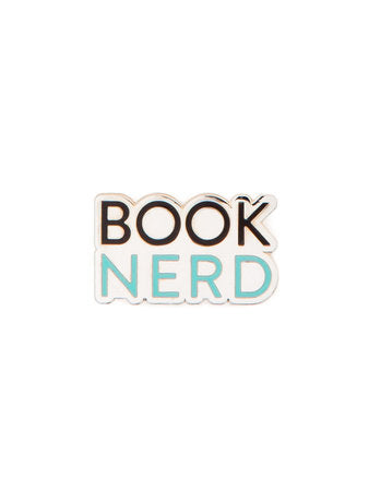 Out of Print: Book Nerd Enamel Pin
