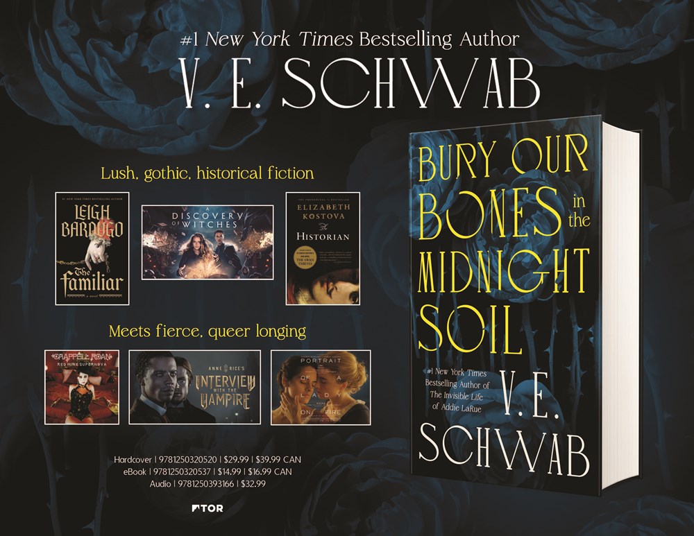 PREORDER: Bury Our Bones in the Midnight Soil by V. E. Schwab (SIGNED)