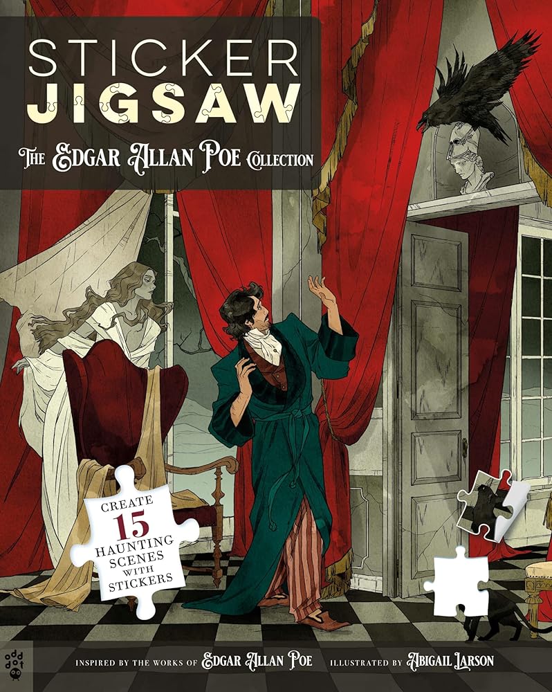 Sticker Jigsaw: The Edgar Allan Poe Collection cover image