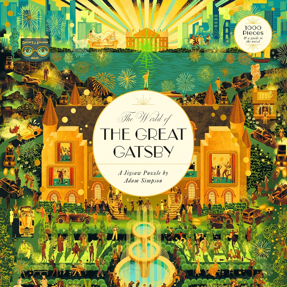 The World of The Great Gatsby 1000 Piece Puzzle : A jigsaw by Adam Simpson