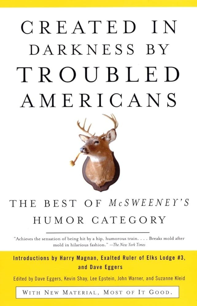 Created in Darkness by Troubled Americans: The Best of McSweeney's Humor Category cover image