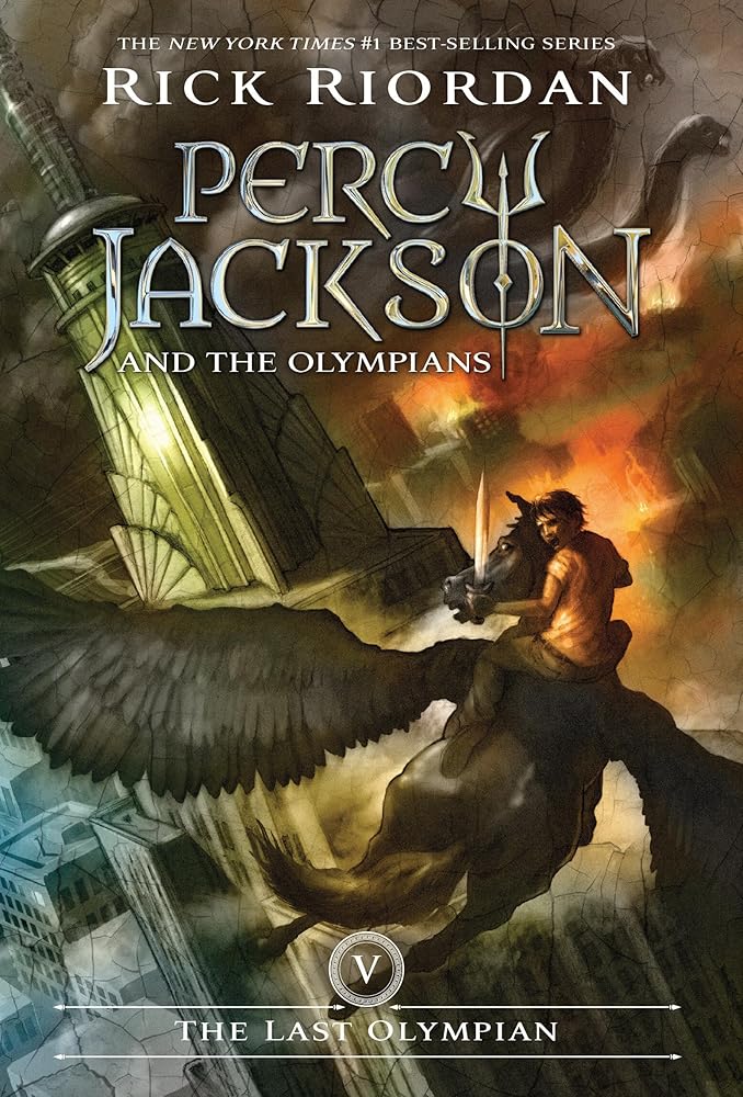 The Last Olympian (Percy Jackson and the Olympians, Book 5) cover image