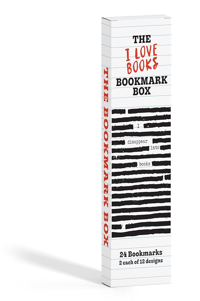 I Love Books Bookmark Box cover image