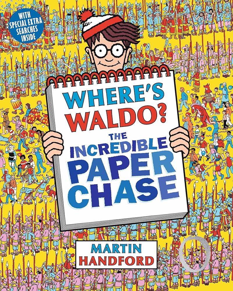 Where's Waldo? The Incredible Paper Chase cover image