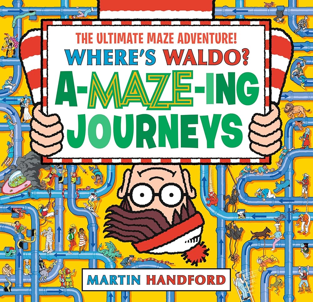 Where's Waldo? Amazing Journeys: The Ultimate Maze Adventure! cover image