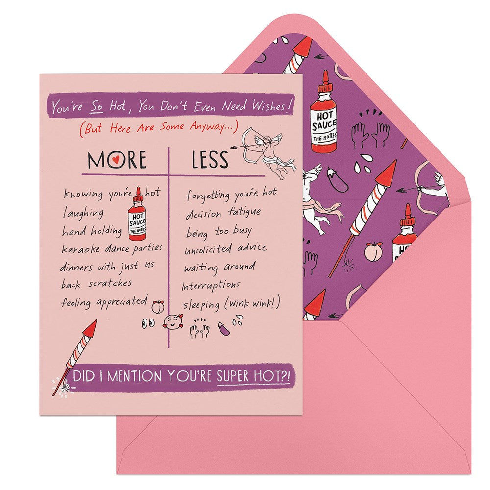 Em & Friends: Love More/Less Greeting Cards by Julia Rothman