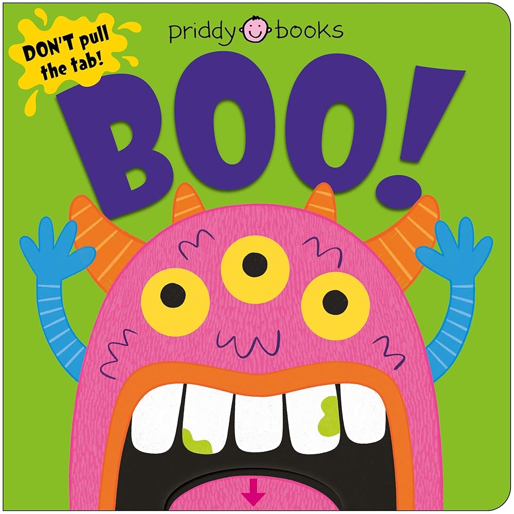 Boo! (Slide & Surprise): Pull the tabs for a spooky surprise! cover image