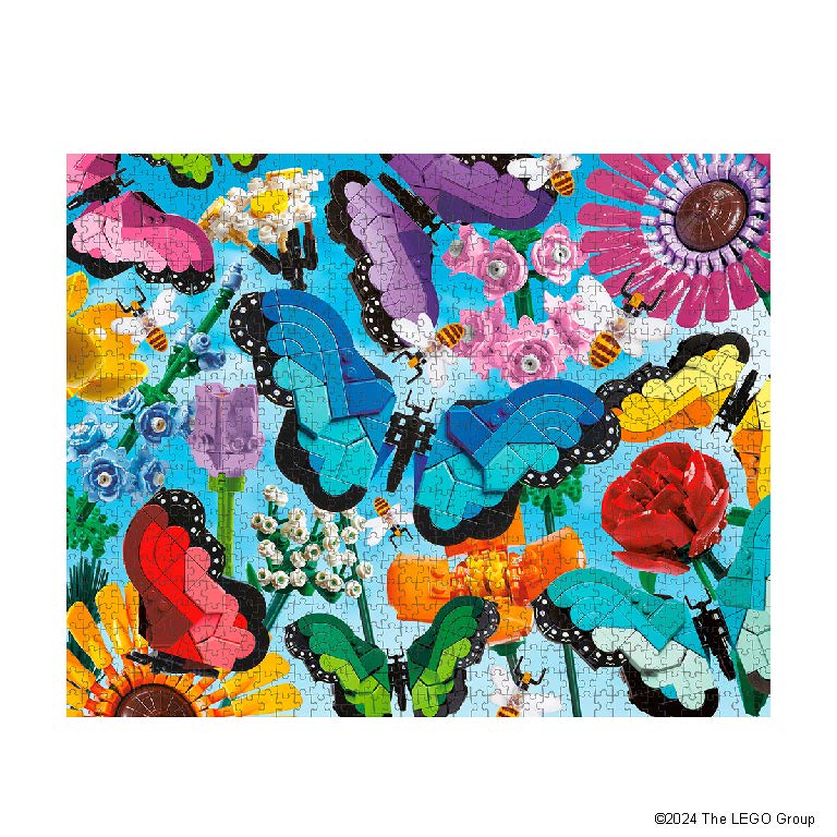 Lego Butterflies & Blooms 1000-Piece Puzzle by Lego
