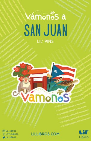 Vamonos a San Juan Enamel Pin - Lil Pins