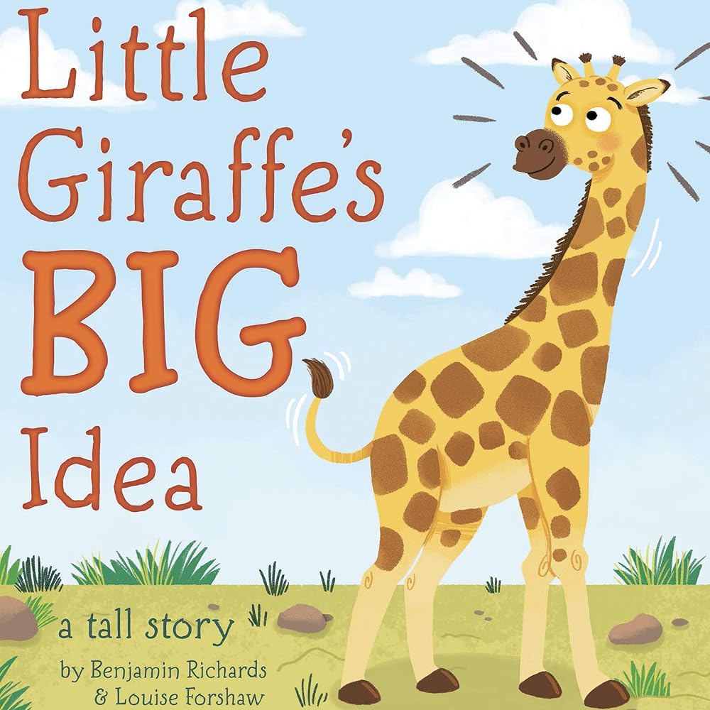 Little Giraffe's Big Idea - Little Hippo Books - Children's Padded Board Book cover image