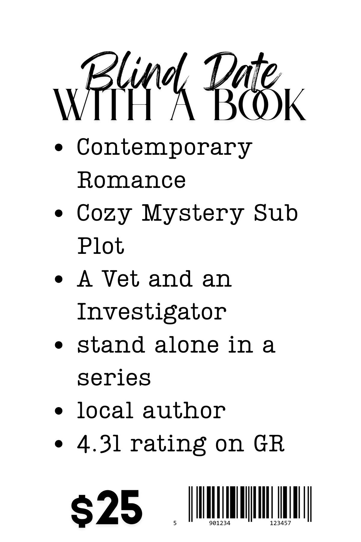 Blind Date with a Book - YA Romance Fantasy