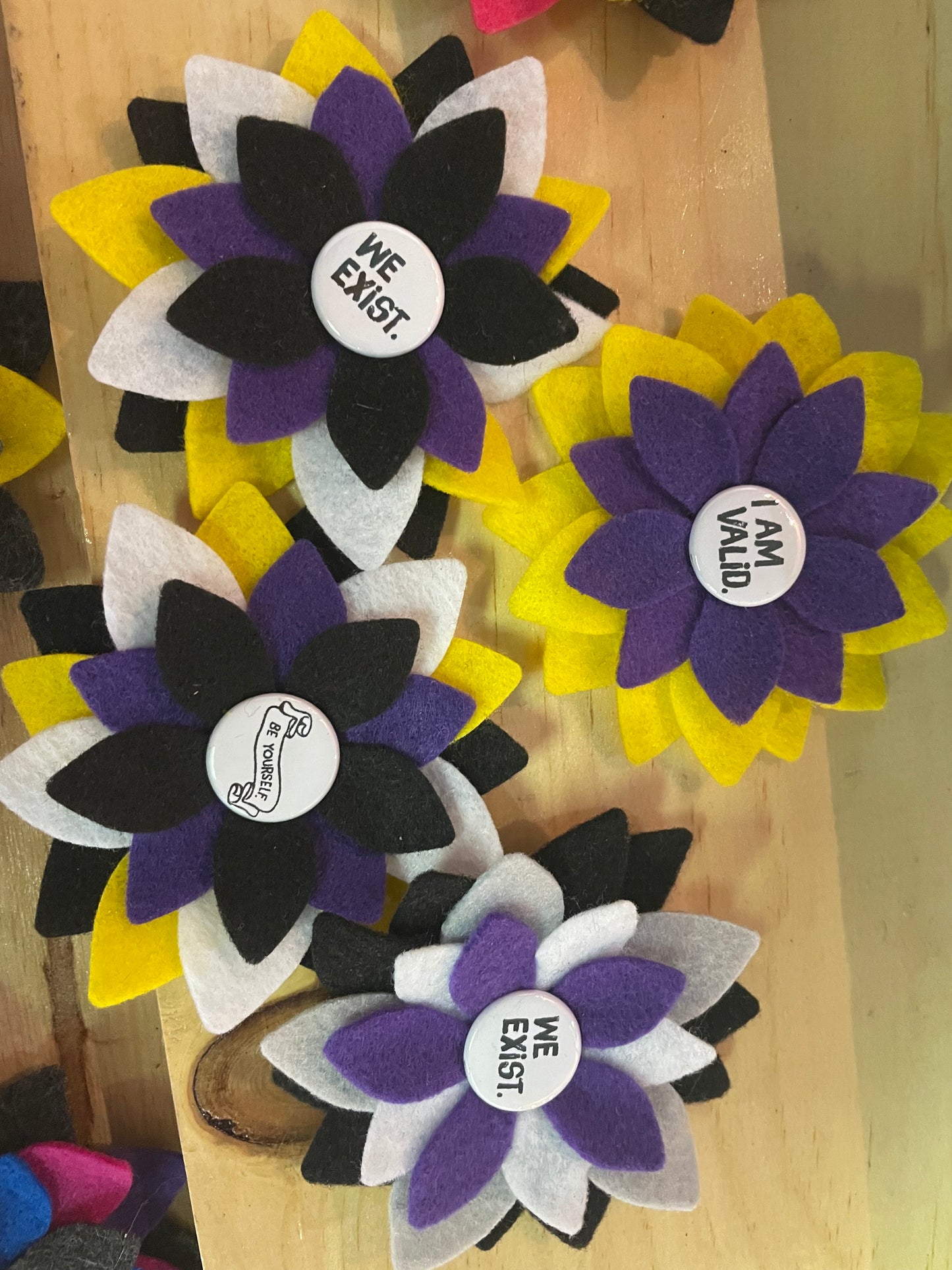 Pride Flower Magnets