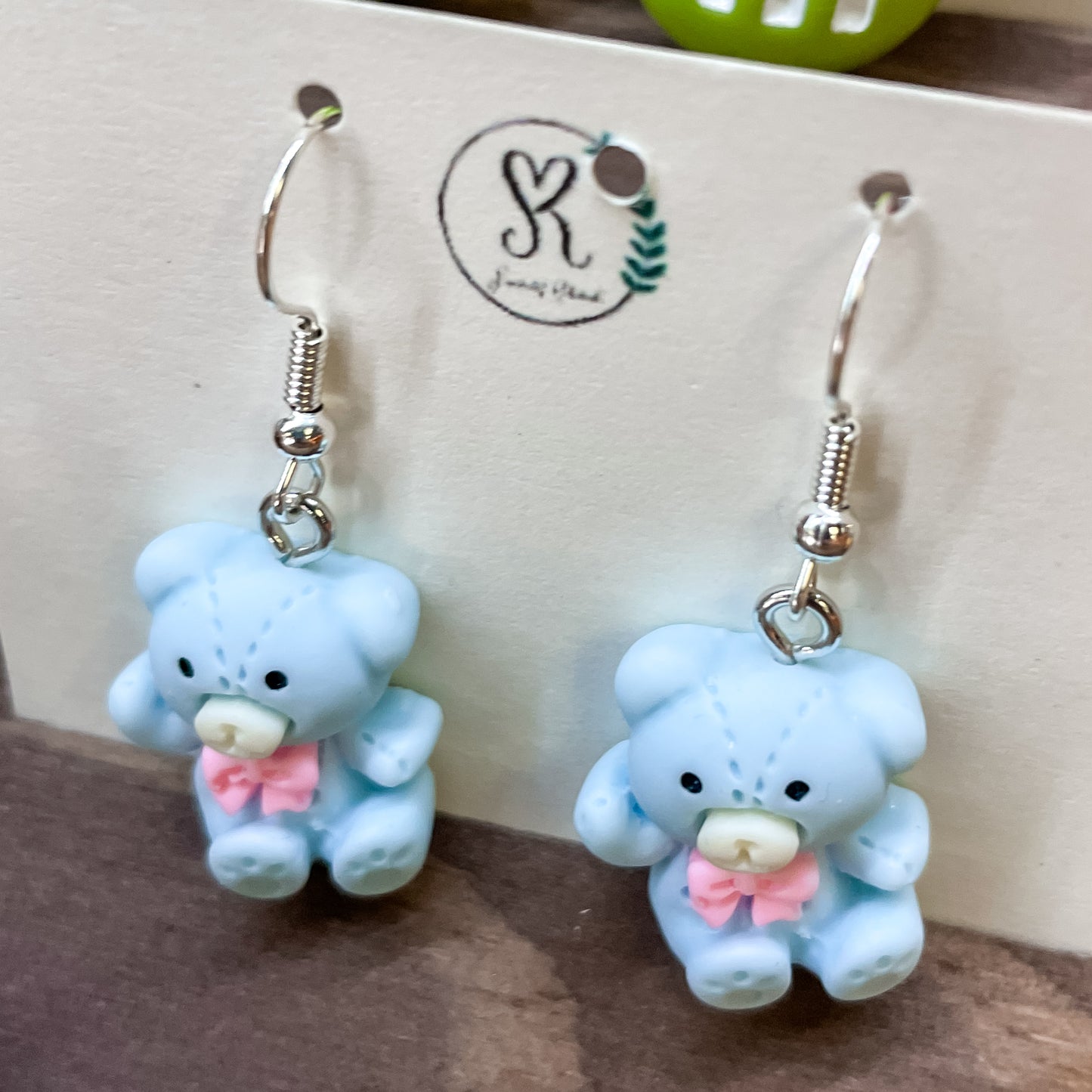 Sincerely Rebekah: Teddy Bear Earrings