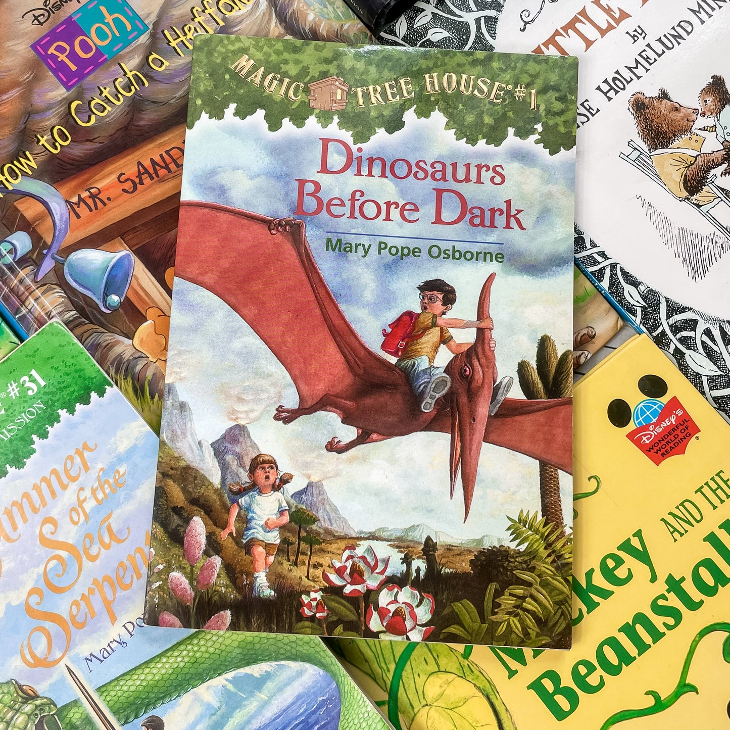 Dinosaurs Before Dark by Mary Pope Osborne (Magic Tree House #1)
