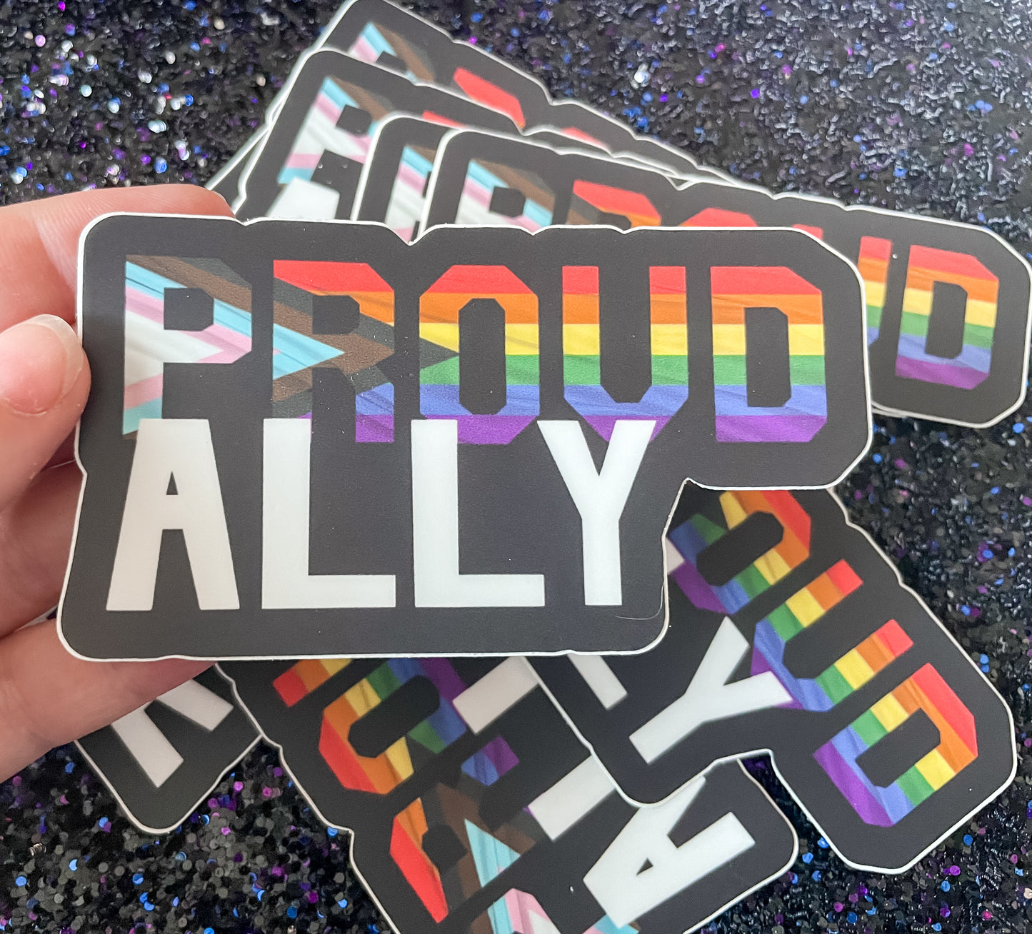 Proud Ally Waterproof and Weatherproof Vinyl Sticker