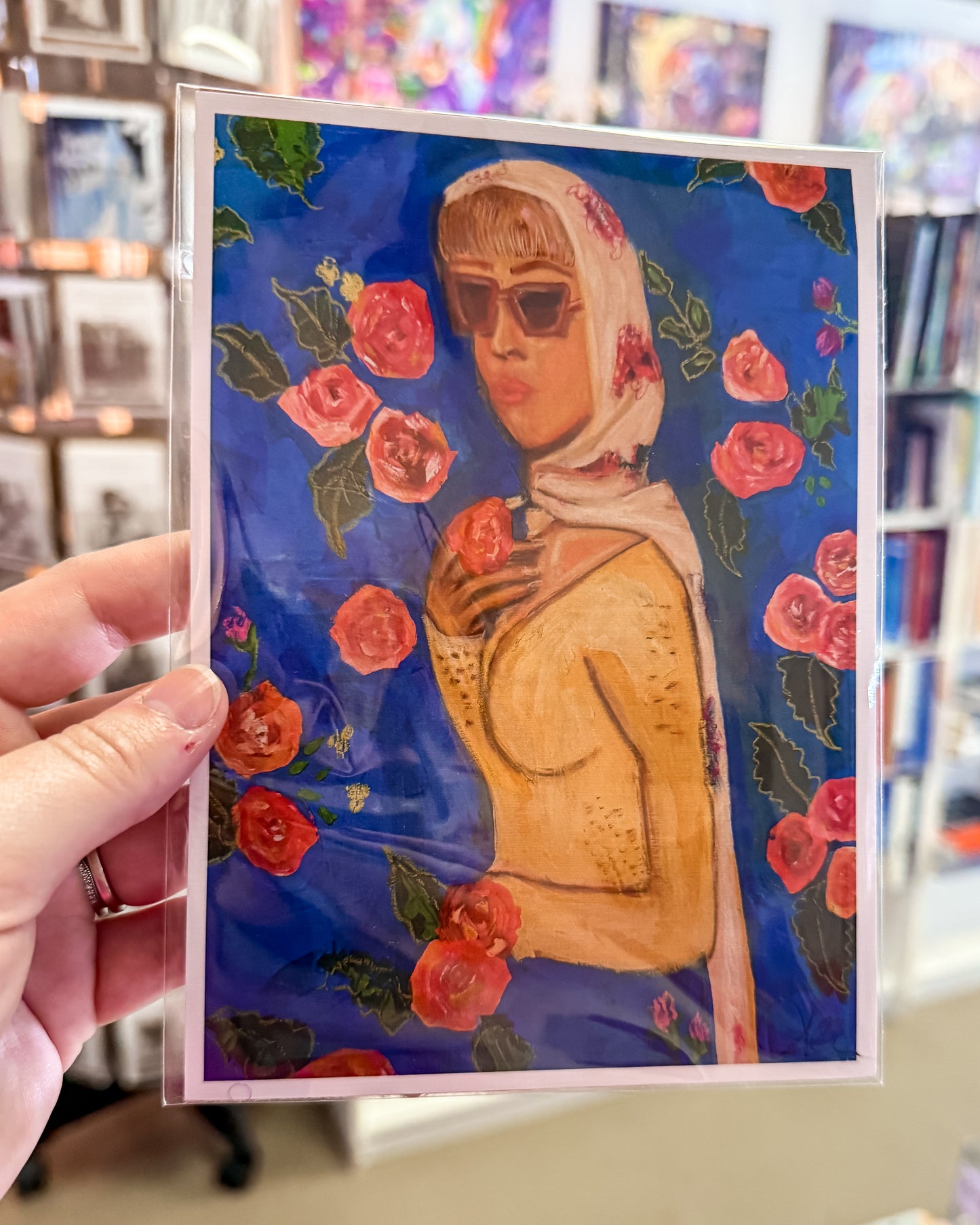 Honey Arts Studio: Pantera Rose Art Print