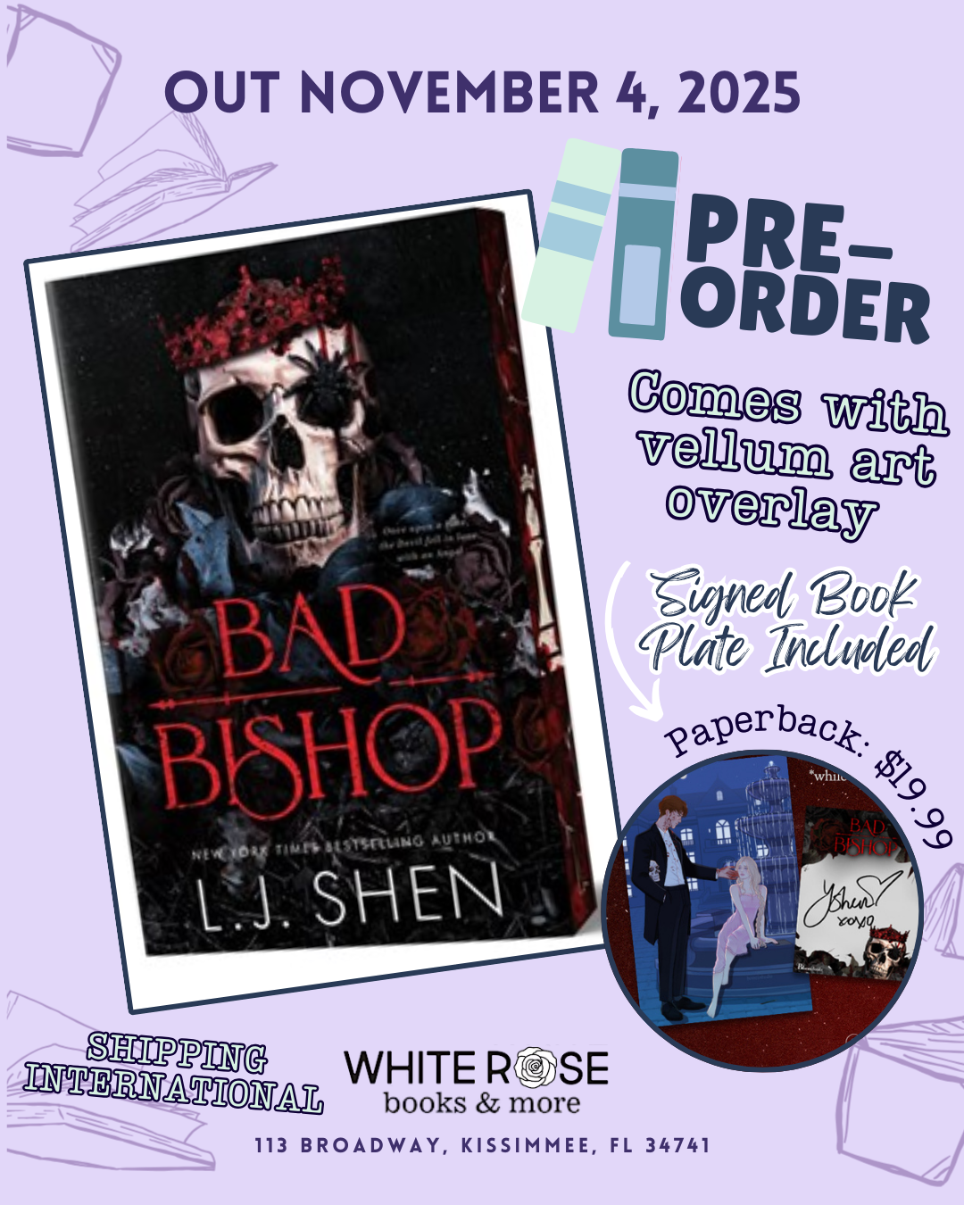 Bad Bishop (Deluxe Edition) (Society of Villains, 1) by L.J. Shen