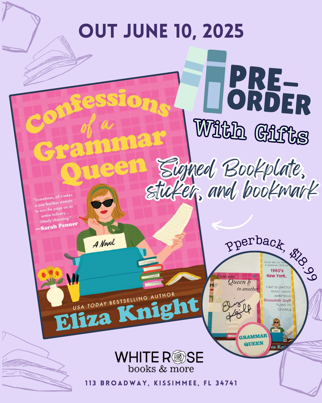 Confessions of a Grammar Queen: A Novel by Eliza Knight