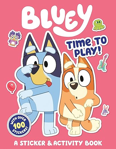 Bluey: Time to Play! A Sticker & Activity Book