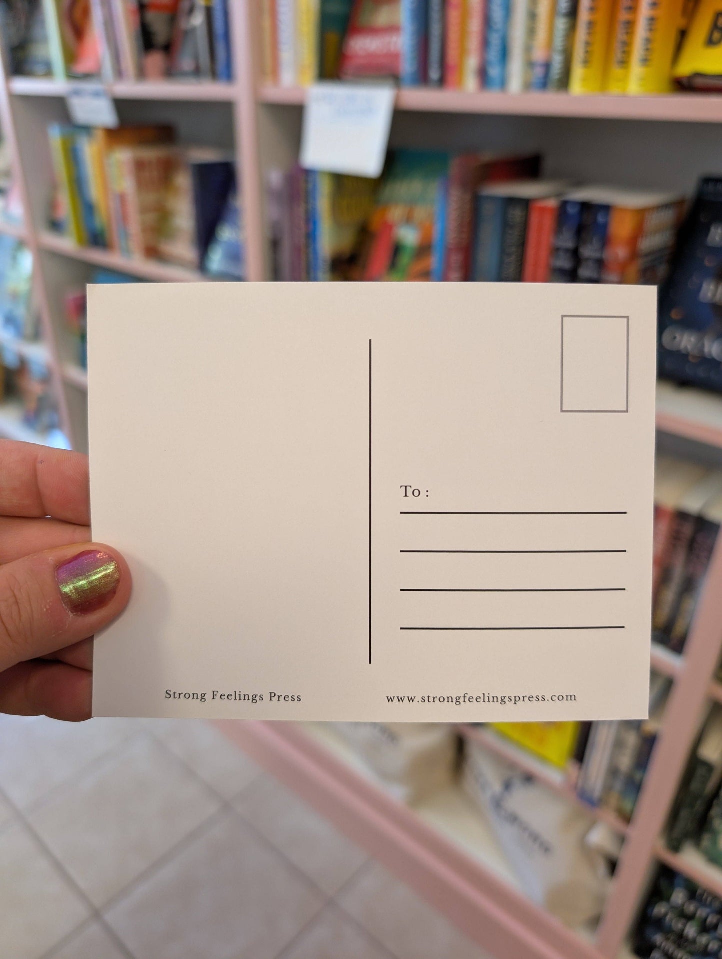 Strong Feelings Press - Glad You're Focusing On Banning Books