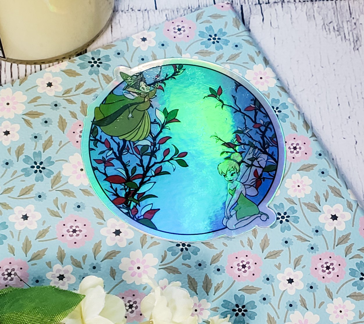 398.2 Fairytales Sticker - Holographic Vinyl Stickers - bibliophileprints