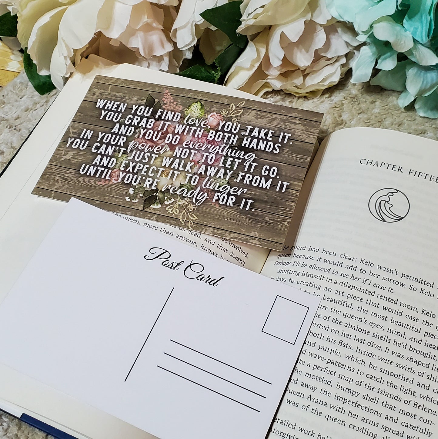 Colleen Hoover Postcard