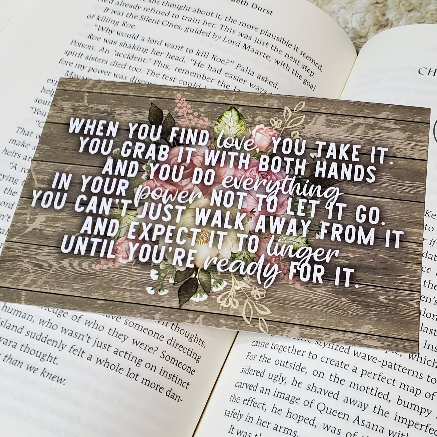 Colleen Hoover Postcard
