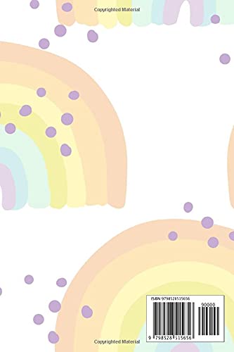 Dot Journal: Rainbow Dot Grid Journal for Writers, Doodlers, Bujo, 240 Pages, 6 in x 9 in