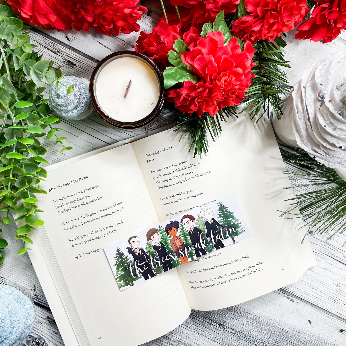 The Raven Boys Bookmark | The Trees Speak Latin