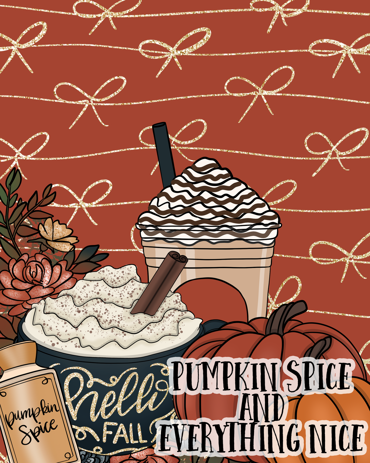 September Box - Pumpkin Spice 4x6 Postcard