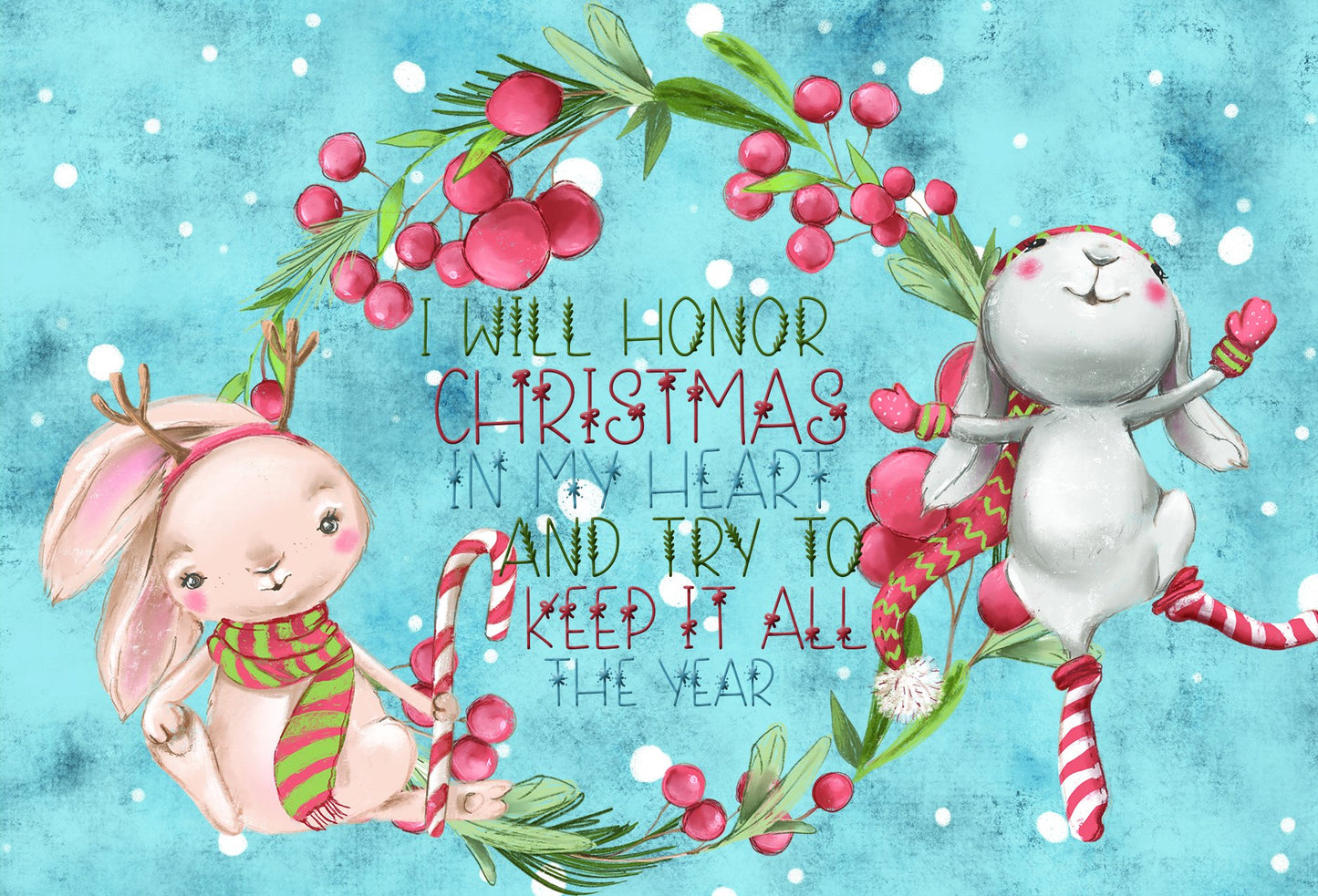 Christmas Charles Dickens Quote 4x6 Print