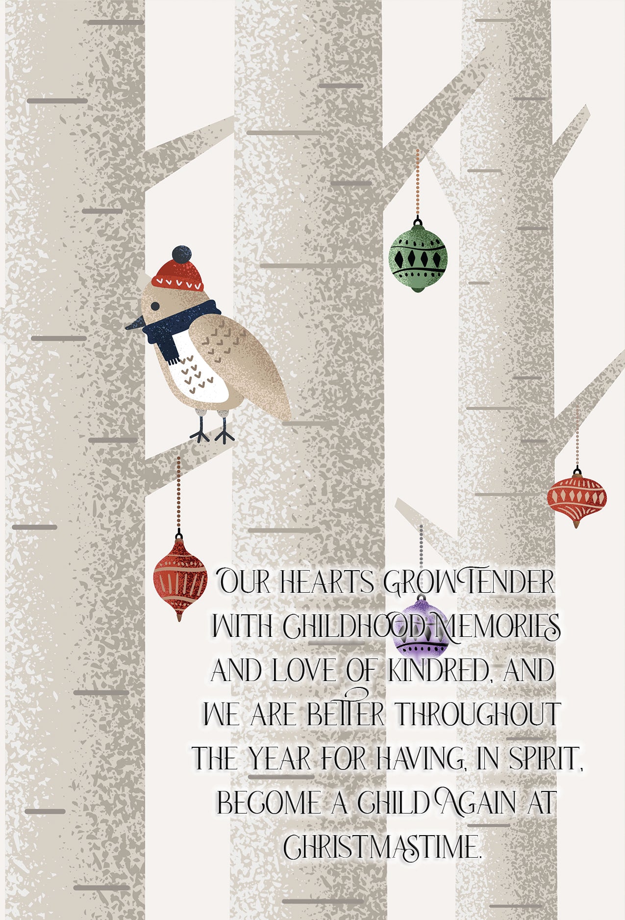 Christmas Laura Ingalls Wilder Quote 4x6 Print