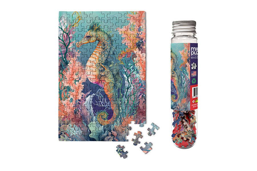 Micro Puzzles - Seahorse - Marine Life for Outdoor Adventure Scuba