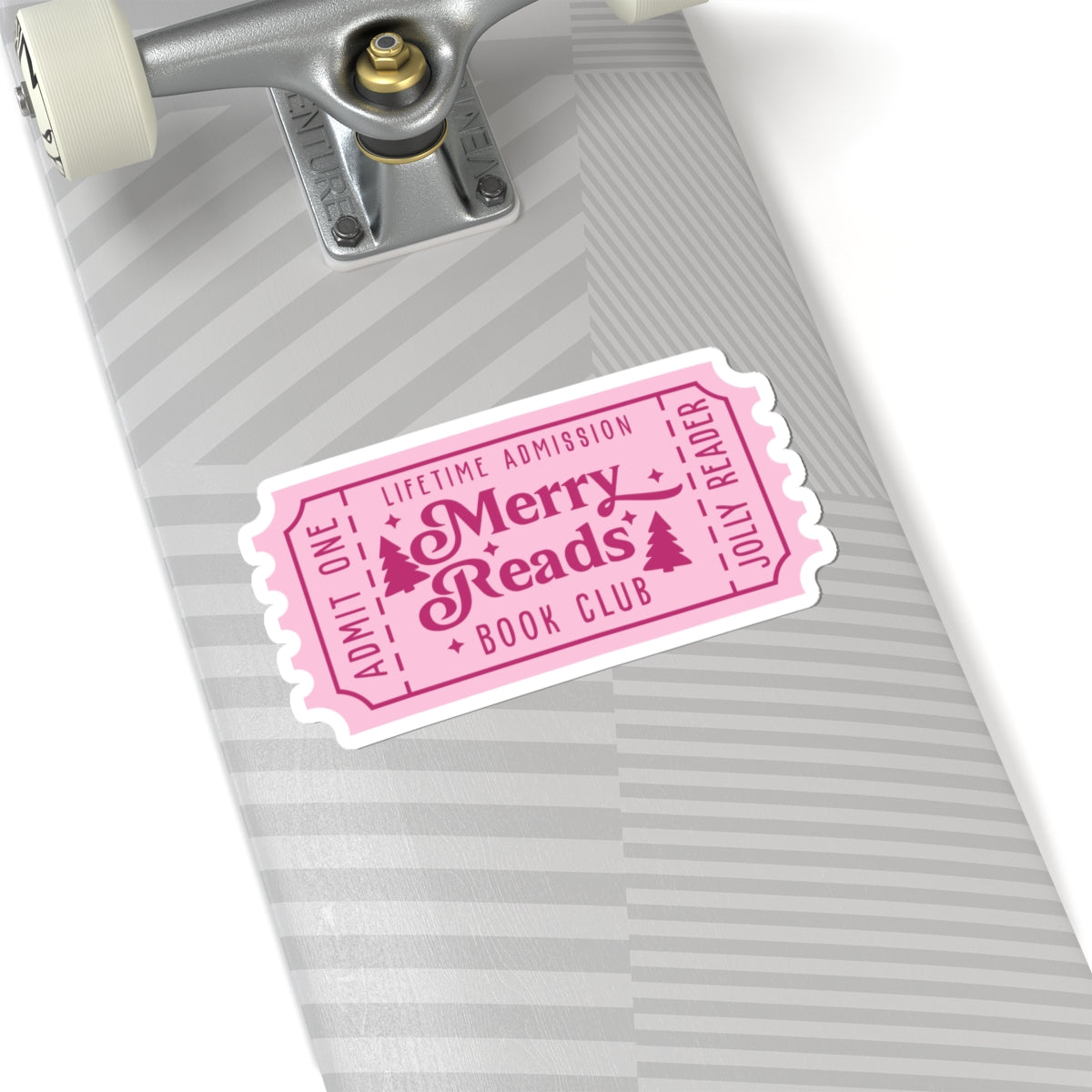 Merry Reads Book Club Ticket Kiss-Cut Stickers (AVAILABLE ONLINE ONLY)