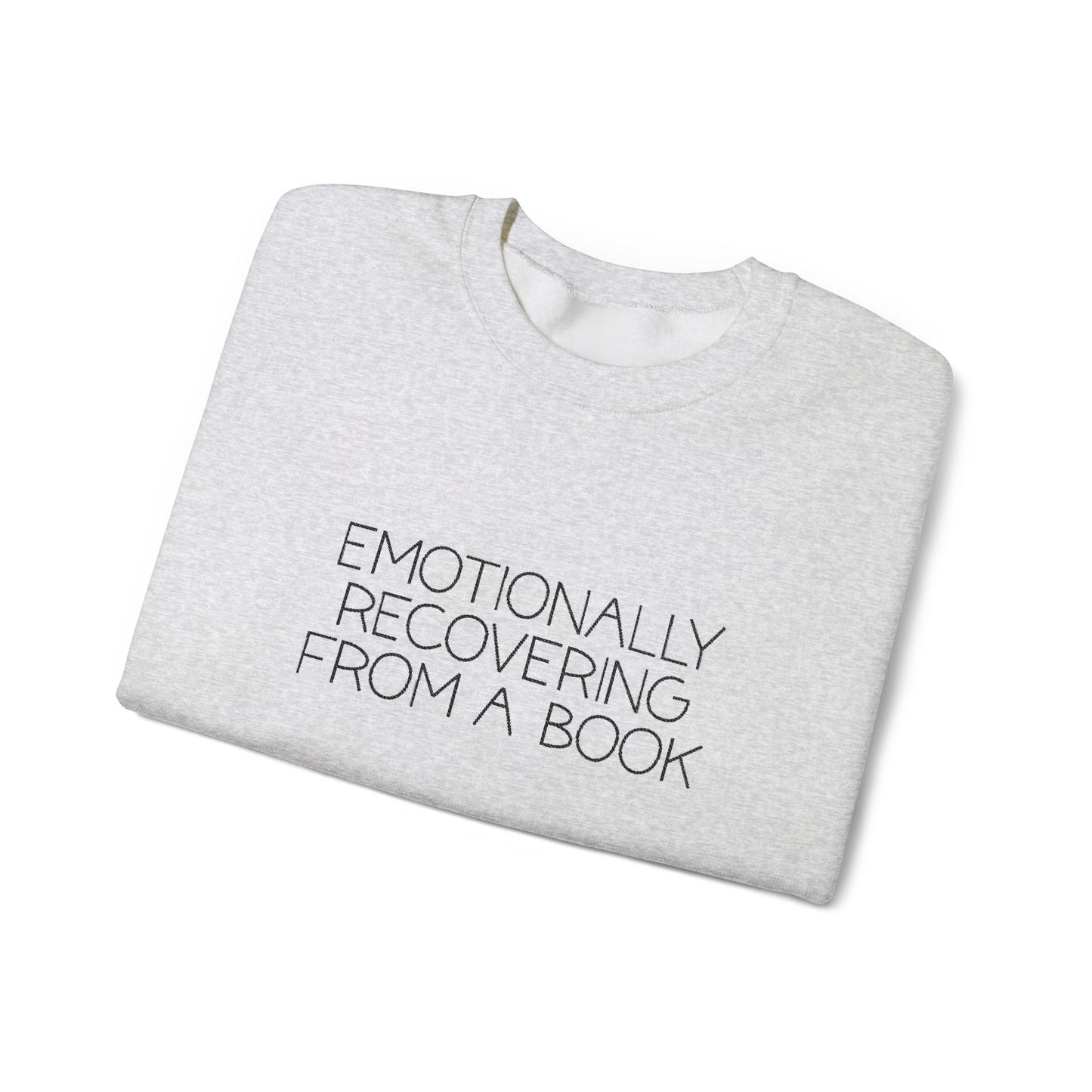 Emotionally Recovering from a Book Unisex Heavy Blend™ Crewneck Sweatshirt