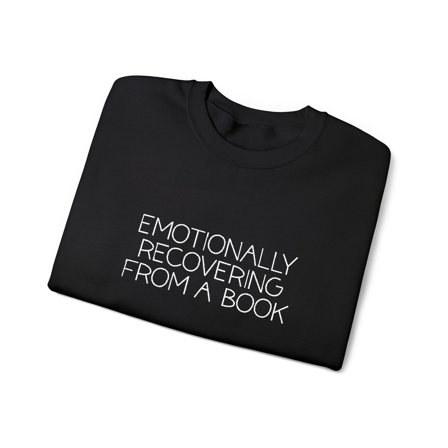 Emotionally Recovering From a Book Unisex Heavy Blend™ Crewneck Sweatshirt