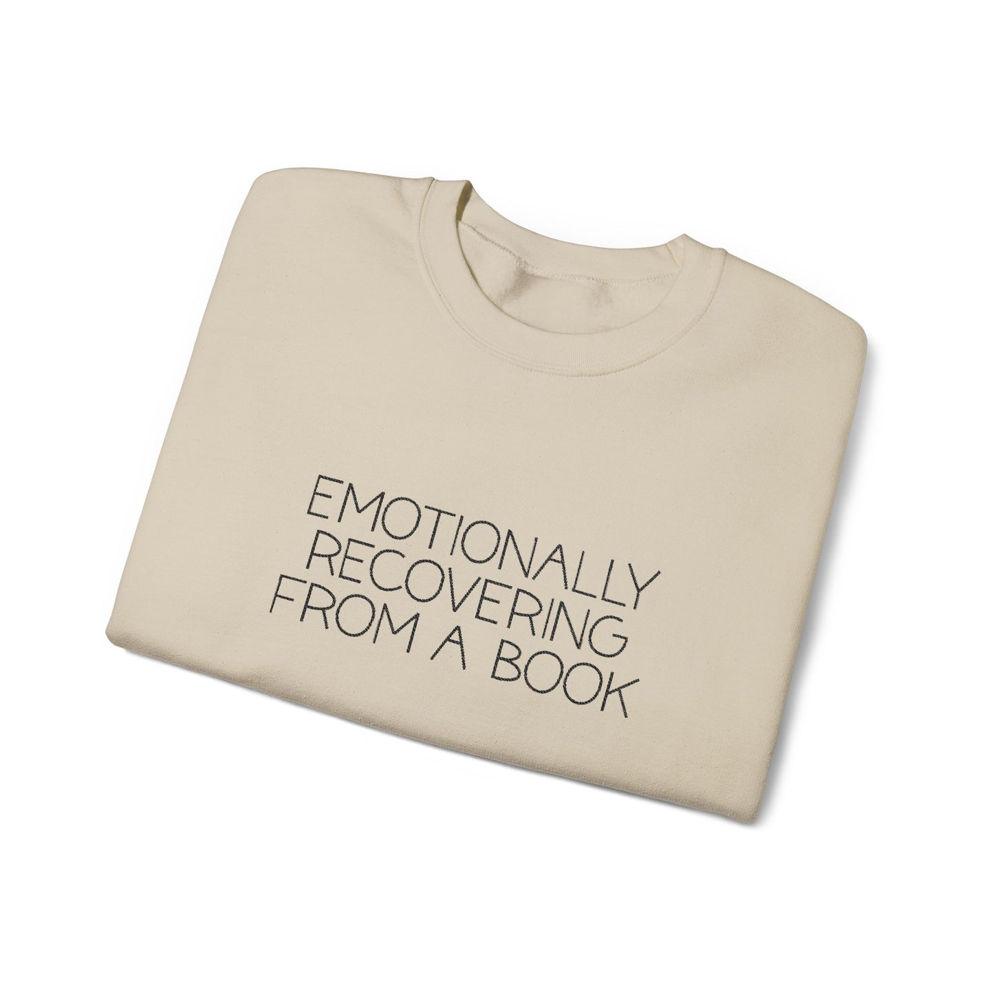 Emotionally Recovering from a Book Unisex Heavy Blend™ Crewneck Sweatshirt