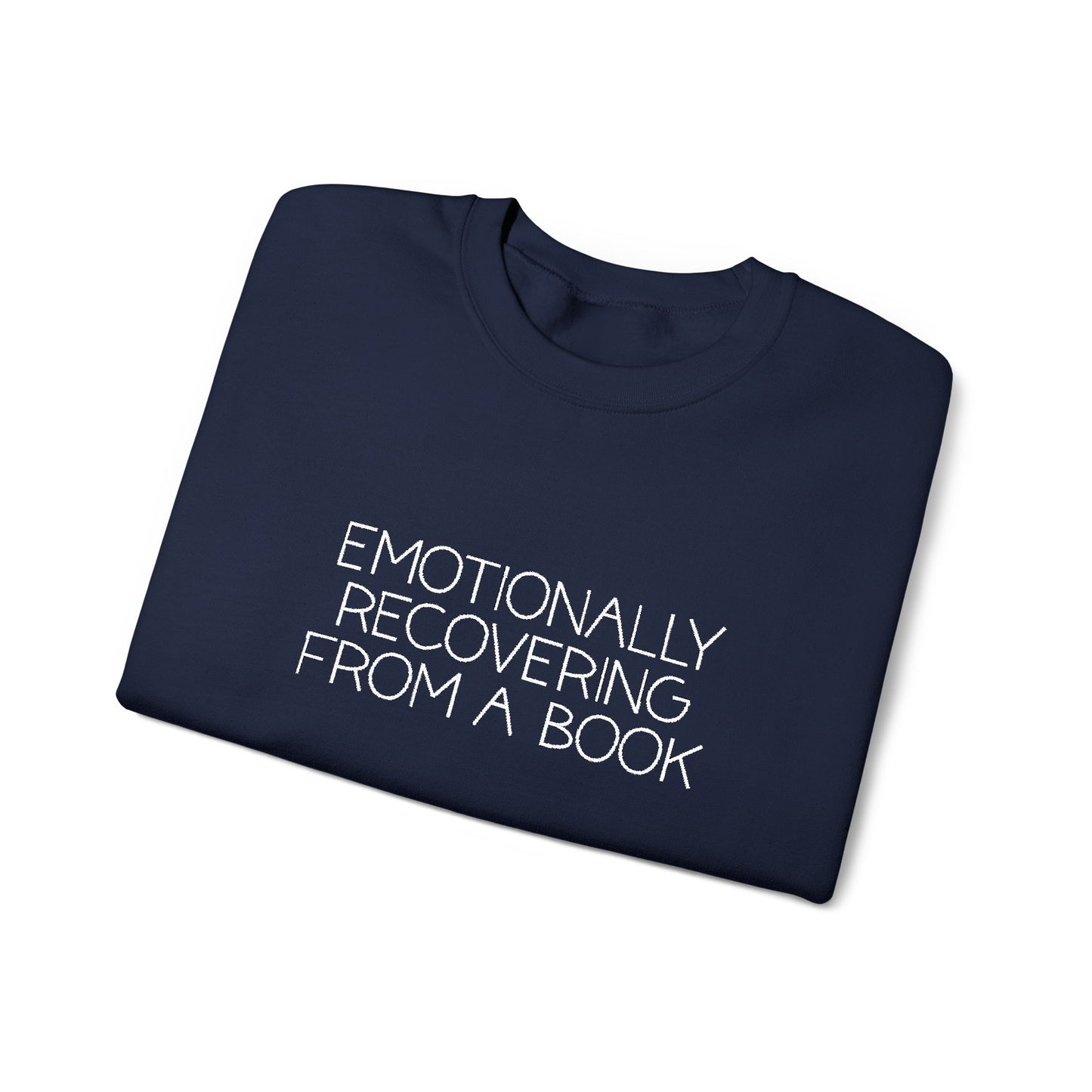 Emotionally Recovering From a Book Unisex Heavy Blend™ Crewneck Sweatshirt